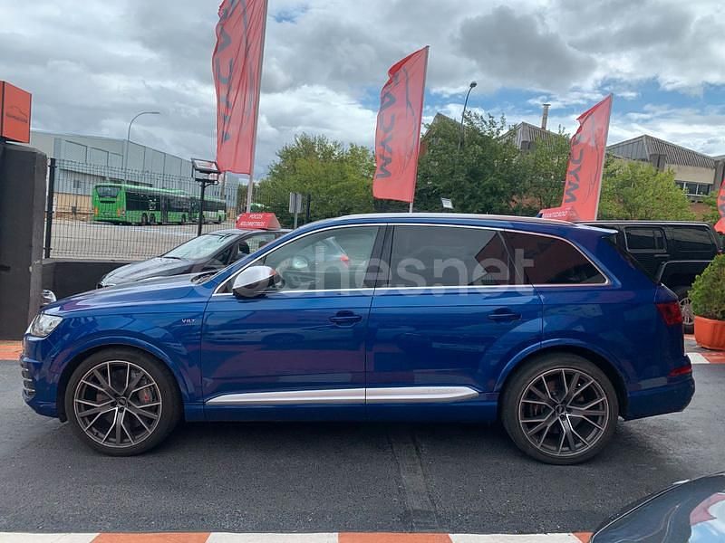 Usado Audi SQ7 435 CV (319 kW) 2016 Azul SUV