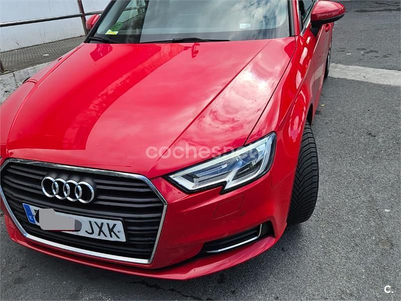 Usado Audi A3 Design 110 CV (80 kW) 2017 Rojo Berlina