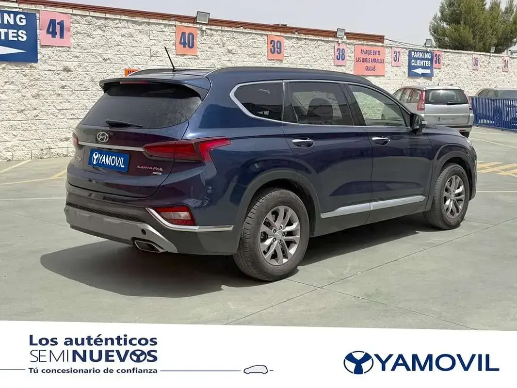 Usado Hyundai Santa Fe 185 CV (136 kW) 2019 Azul SUV