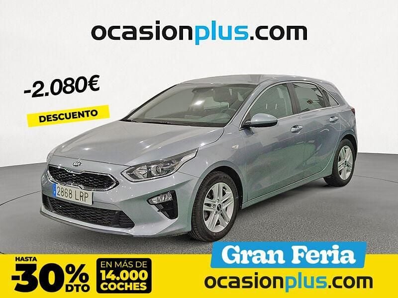 Gris Usado 2021 Kia Ceed Berlina | 13.000 € (Buen precio) - Imagen 1/4