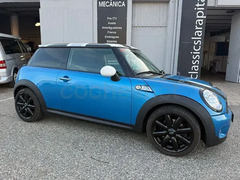 Usado Mini Cooper S 184 CV (135 kW) 2010 Azul Utilitario
