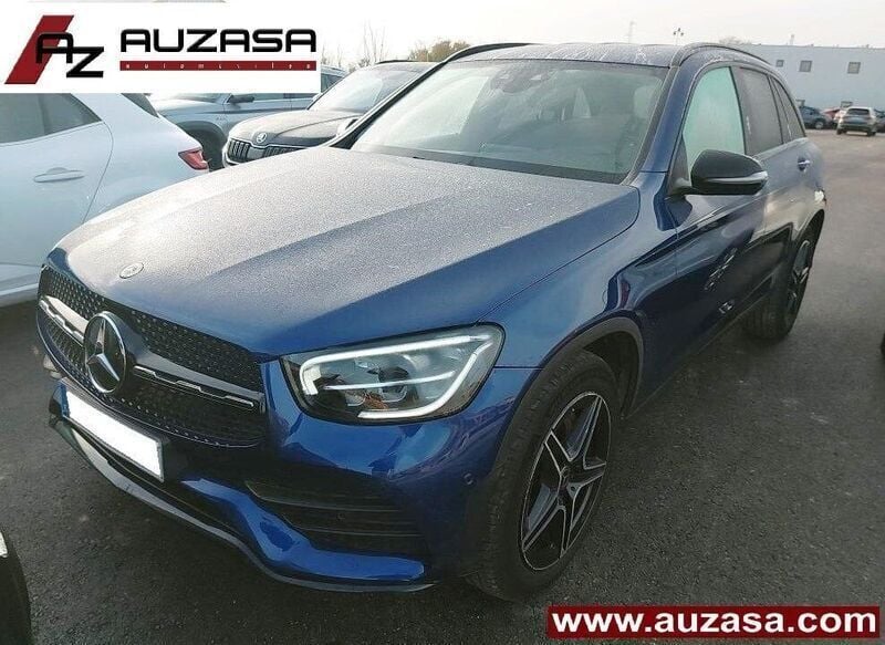 Azul Usado 2021 Mercedes GLC200 SUV | 37.900 € (Precio justo) - Imagen 1/4