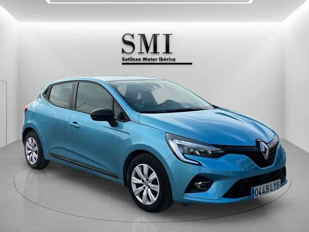 Usado Renault Clio Business 91 CV (66 kW) 2022 Azul Utilitario
