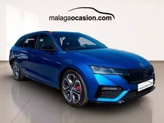 Azul Nuevo 2025 Skoda Octavia RS Familiar | 39.500 € (Buen precio) - Imagen 1/4