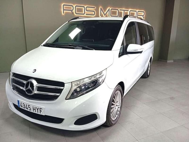 Usado Mercedes V220 Avantgarde 163 CV (119 kW) 2014 Blanco Monovolumen