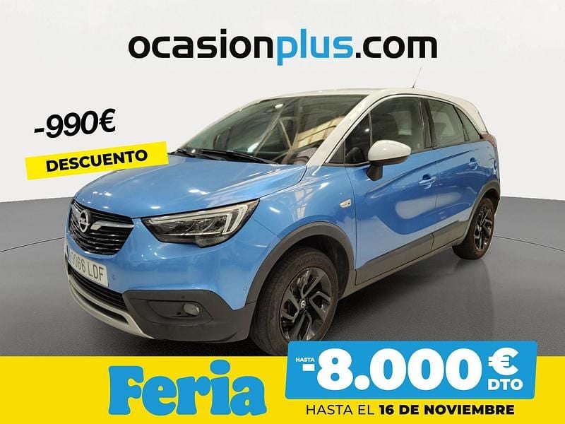 Azul Usado 2019 Opel Crossland Innovation SUV | 10.600 € (Precio justo) - Imagen 1/4