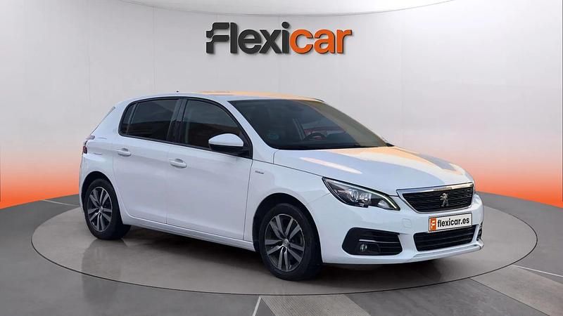 Usado Peugeot 308 Style 131 CV (96 kW) 2020 Blanco Utilitario