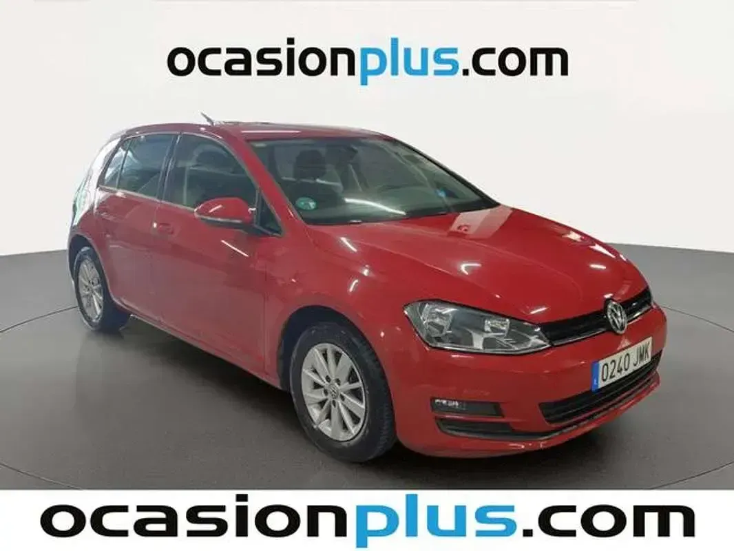 Usado VW Golf VII Business 110 CV (80 kW) 2016 Rojo Utilitario