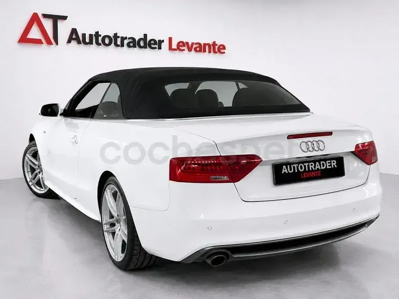 Usado Audi A5 Cabriolet 245 CV (180 kW) 2013 Blanco Descapotable