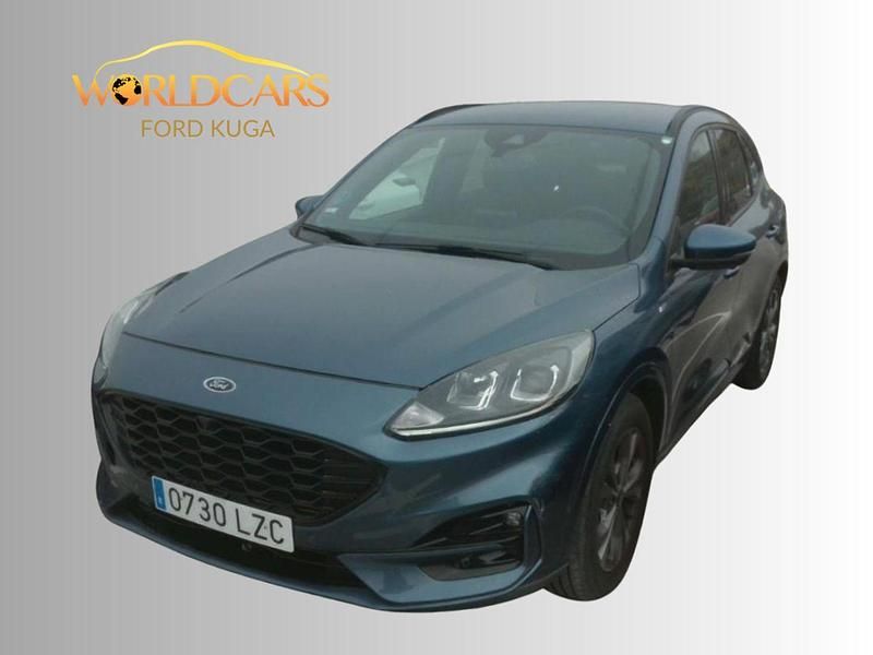 Azul Usado 2022 Ford Kuga ST-Line SUV | 23.995 € (Precio justo) - Imagen 1/4