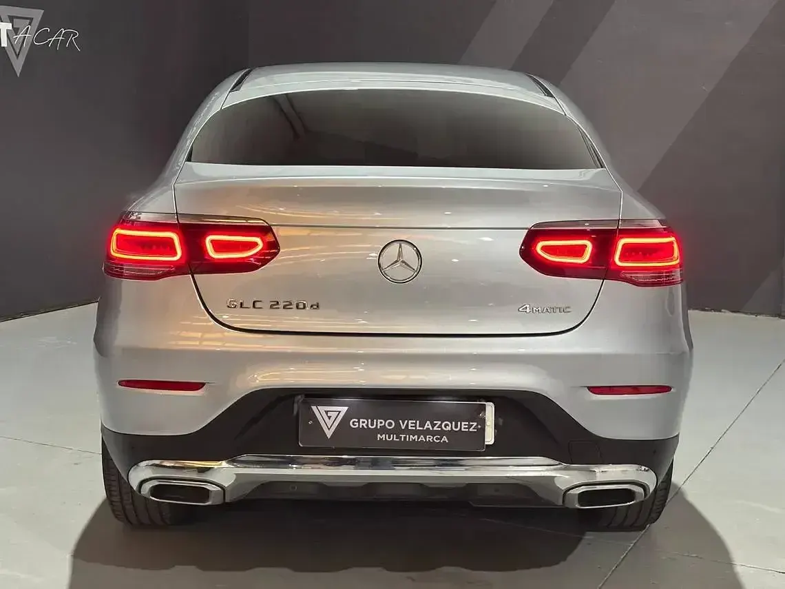 Usado Mercedes GLC220 194 CV (142 kW) 2021 Gris SUV