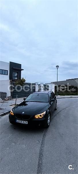 Usado BMW 525 163 CV (119 kW) 2005 Negro Familiar