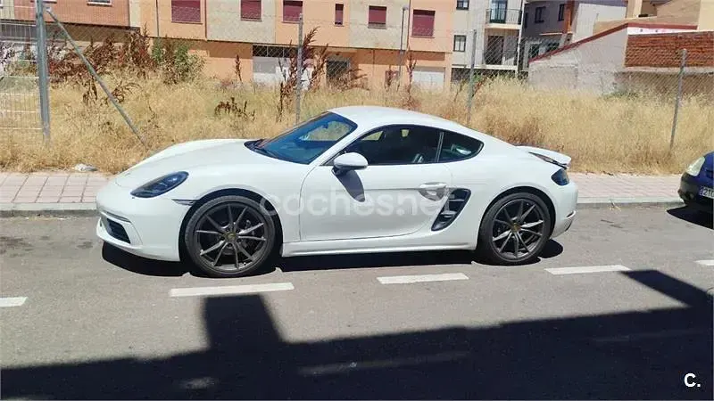 Usado Porsche 718 Cayman 300 CV (220 kW) 2019 Blanco Coupe