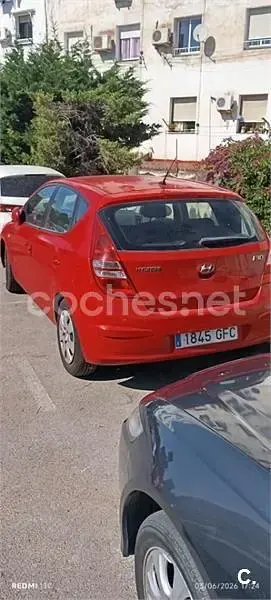 Usado Hyundai i30 Classic 109 CV (80 kW) 2008 Rojo Berlina