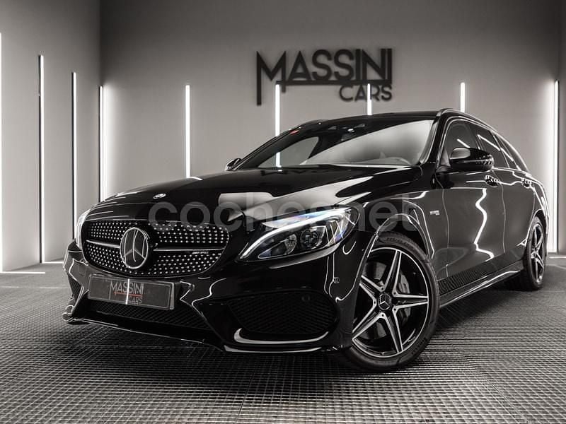 Usado Mercedes C43 AMG 367 CV (269 kW) 2017 Negro Familiar