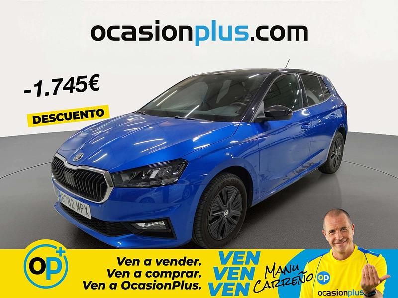 Usado Skoda Fabia 115 CV (84 kW) 2024 Azul Utilitario