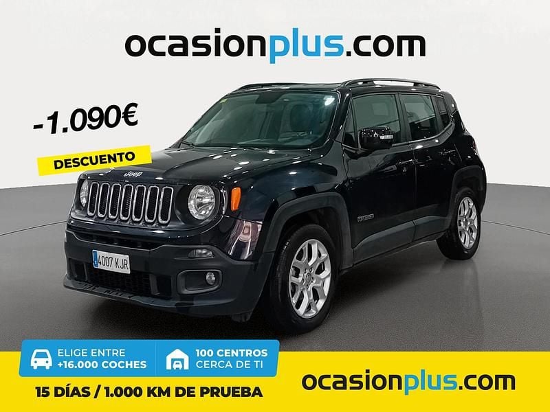 Negro Usado 2018 Jeep Renegade Longitude SUV | 11.990 € (Super precio) - Imagen 1/4