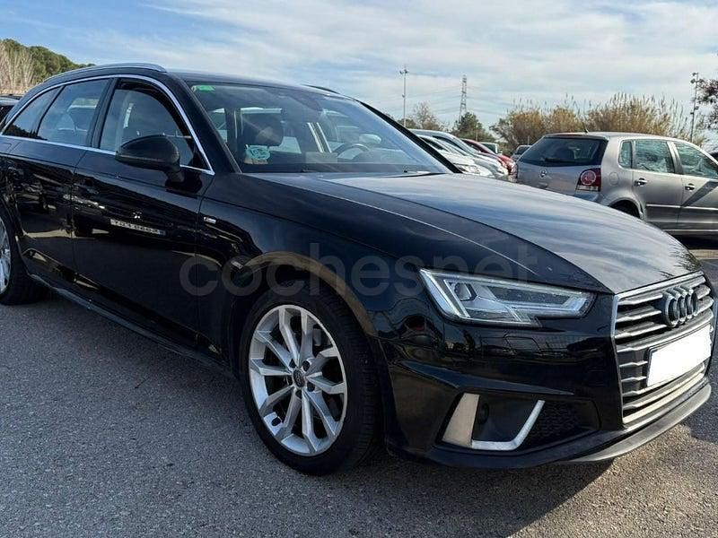 Usado Audi A4 S-Line 150 CV (110 kW) 2019 Negro Familiar