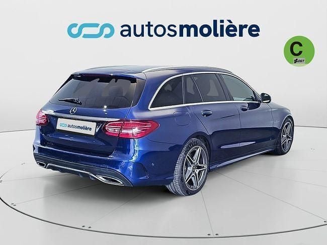Usado Mercedes C220 194 CV (142 kW) 2018 Azul Familiar
