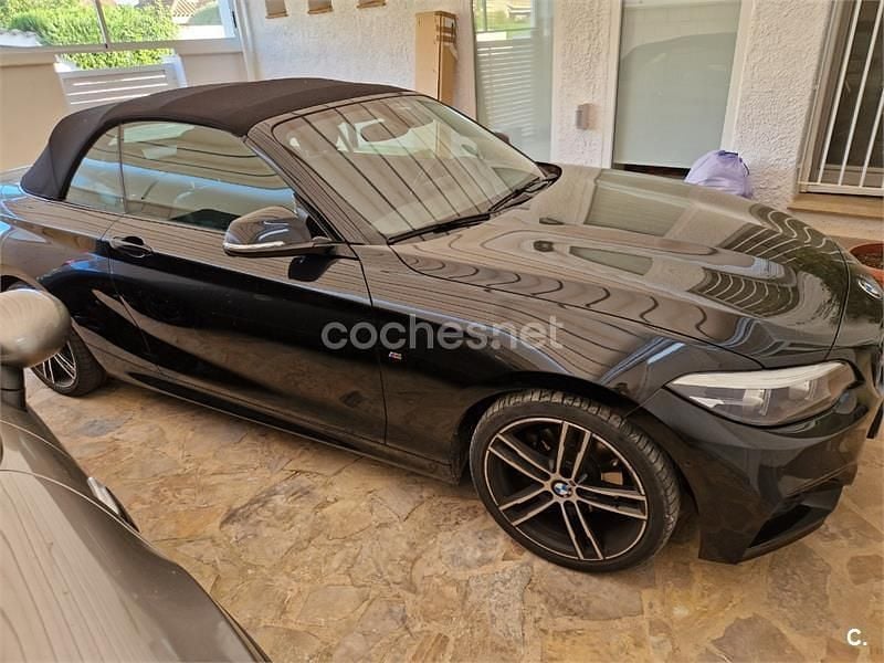 Usado BMW 220 184 CV (135 kW) 2018 Negro Descapotable