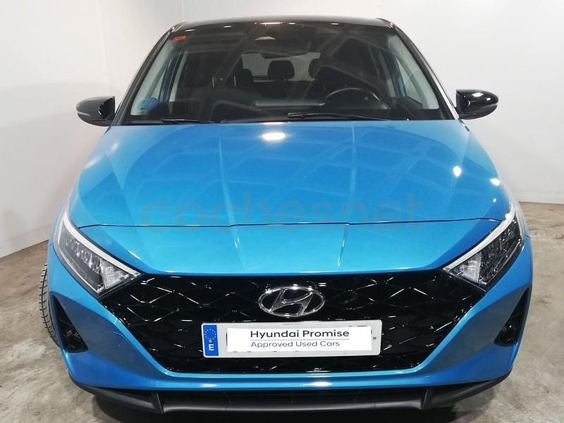 Usado Hyundai i20 100 CV (73 kW) 2021 Azul Utilitario