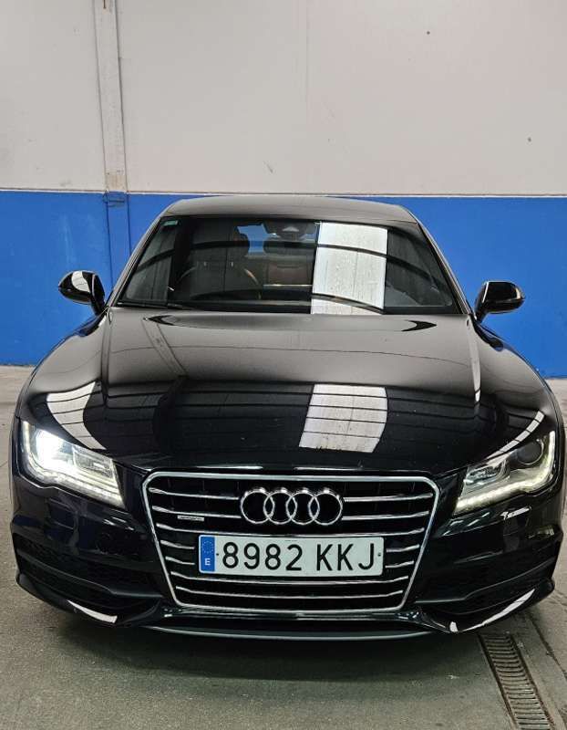 Negro Usado 2014 Audi A7 Sportback S-Line Utilitario | 17.500 € (Precio justo) - Imagen 1/4