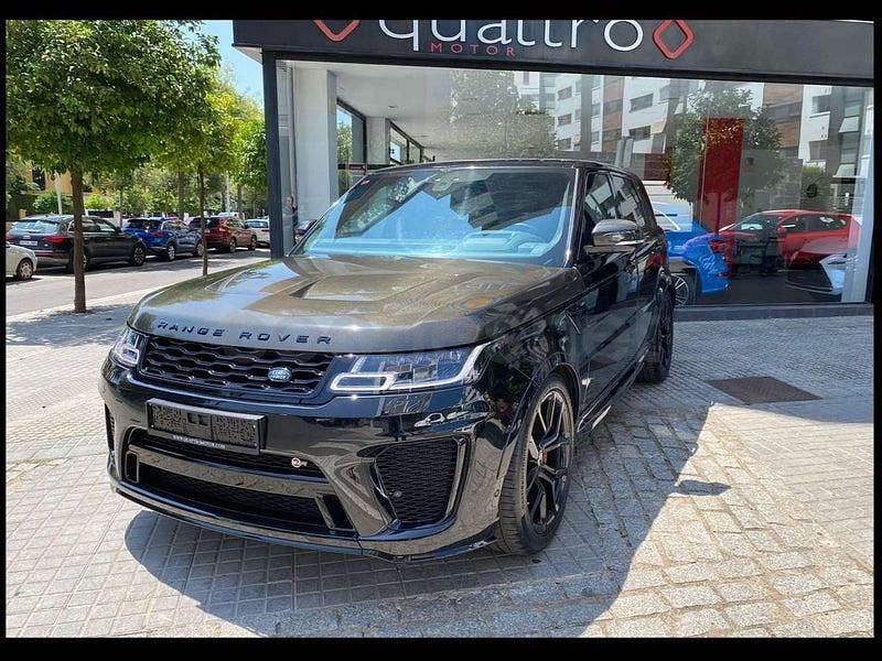 Usado Land Rover Range Rover Sport SVR 575 CV (422 kW) 2018 Negro SUV