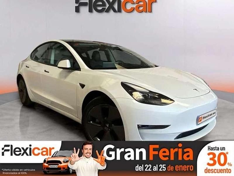 Blanco Usado 2021 Tesla Model 3 Standard Range Berlina | 23.490 € (Precio justo) - Imagen 1/4
