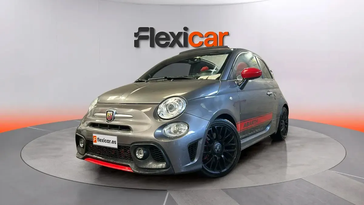 Usado Abarth 500C Pista 160 CV (117 kW) 2017 Gris Descapotable