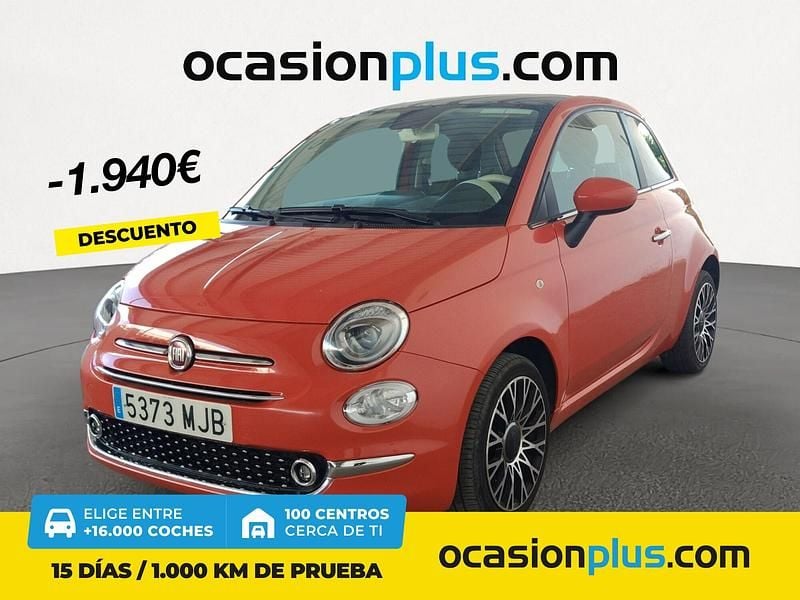Naranja Usado 2023 Fiat 500 Dolcevita Utilitario | 11.450 € (Precio justo) - Imagen 1/4
