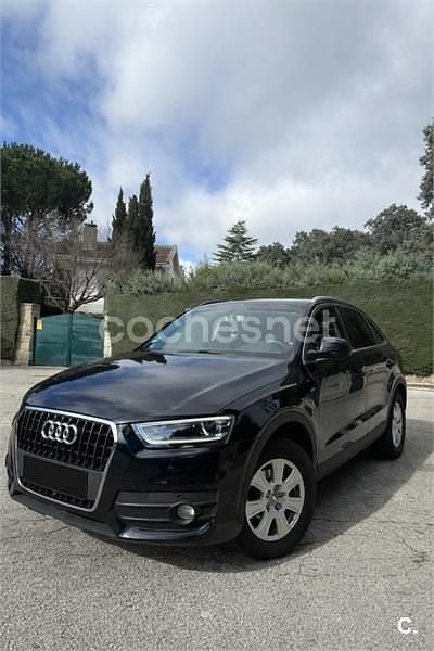 Usado Audi Q3 140 CV (102 kW) 2014 Negro SUV