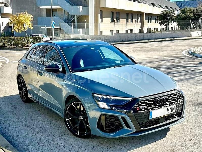 Azul Usado 2023 Audi RS3 Sportback Black Edition Utilitario | 88.000 € - Imagen 1/4