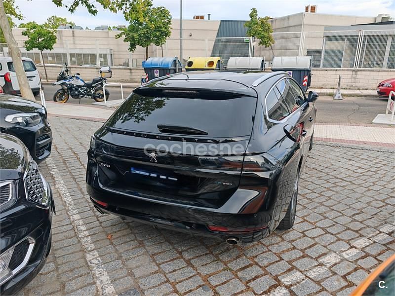 Usado Peugeot 508 Allure 225 CV (165 kW) 2020 Negro Familiar