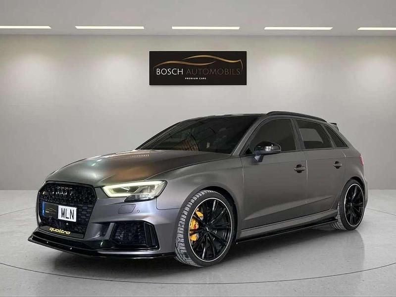 Gris / plata Usado 2020 Audi RS3 Sportback Comfort Utilitario | 45.990 € (Super precio) - Imagen 1/4
