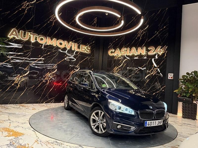 Usado BMW 218 Sport Line 150 CV (110 kW) 2015 Azul Familiar