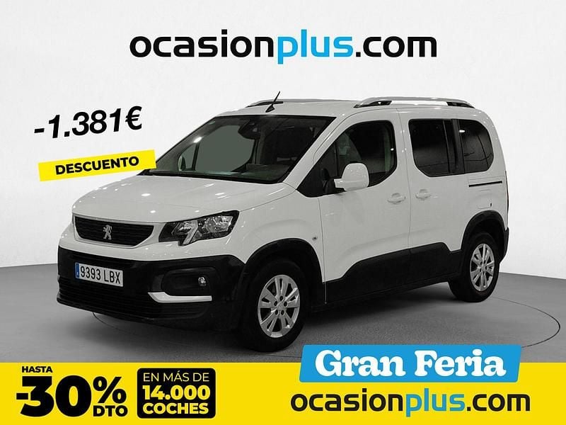 Blanco Usado 2019 Peugeot Rifter Active Monovolumen | 15.200 € (Precio justo) - Imagen 1/4
