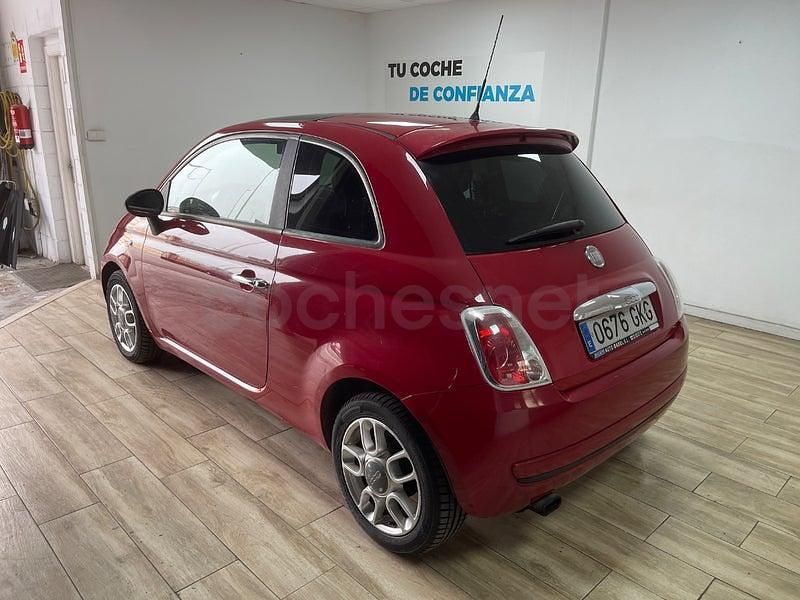 Usado Fiat 500 Sport 75 CV (55 kW) 2008 Granate Berlina
