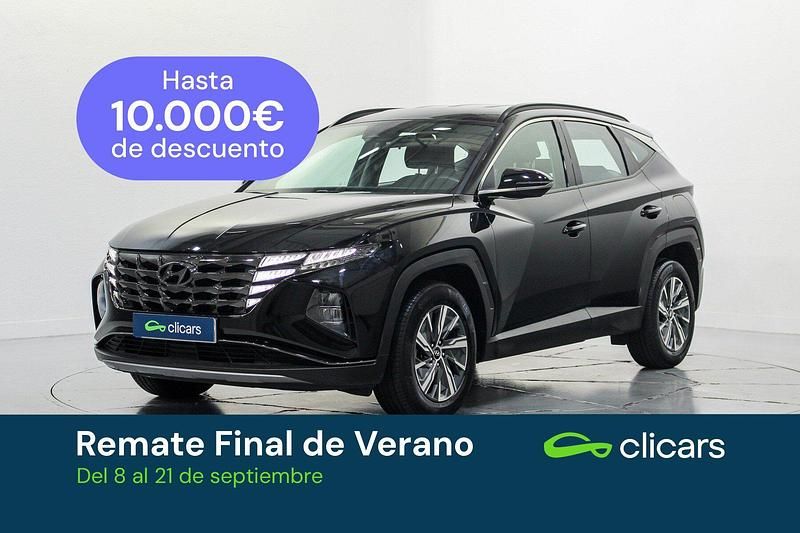 Gris Usado 2021 Hyundai Tucson SUV | 26.990 € (Precio justo) - Imagen 1/4
