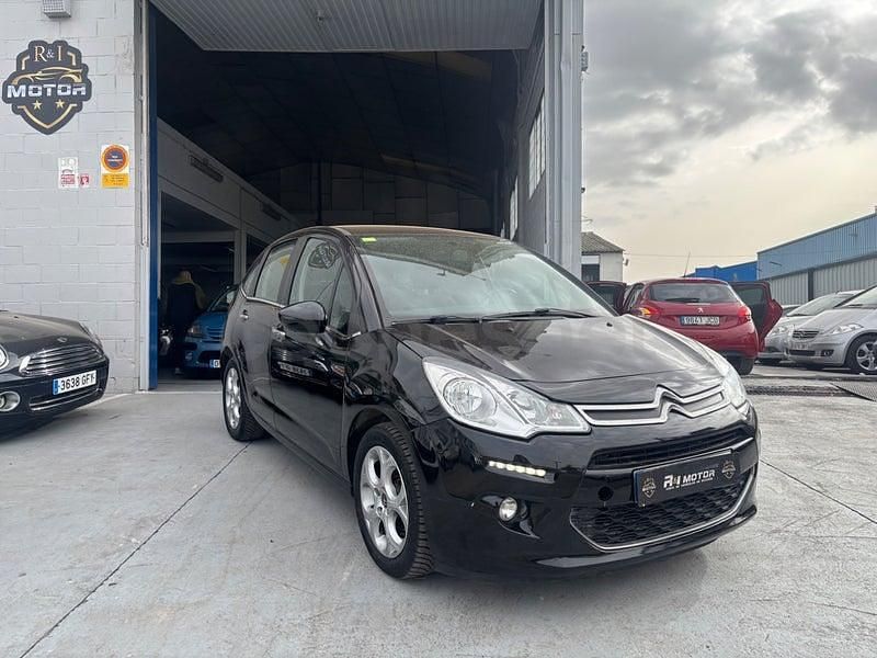 Usado Citroën C3 82 CV (60 kW) 2014 Negro Berlina