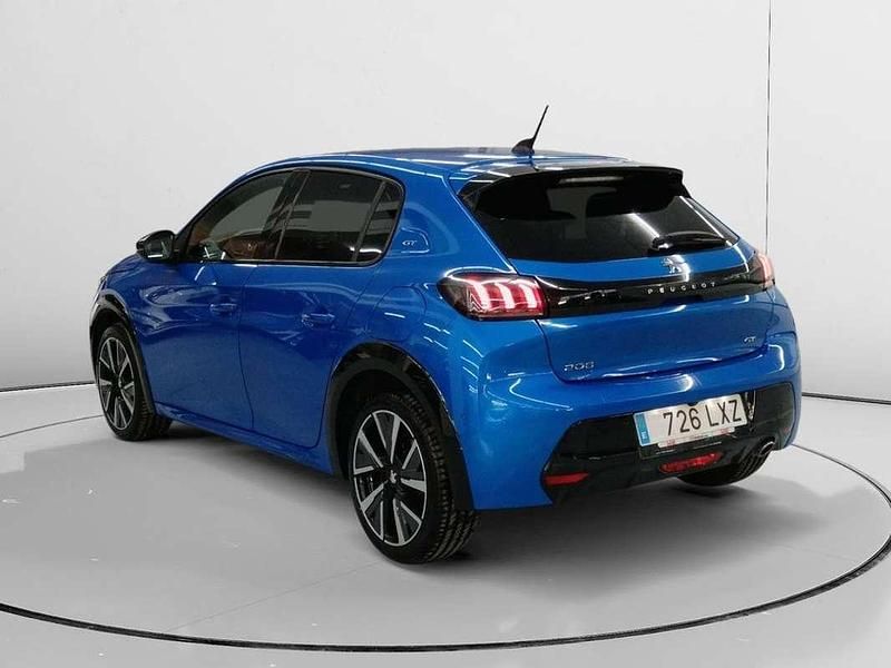 Usado Peugeot 208 GT 102 CV (75 kW) 2022 Azul Utilitario