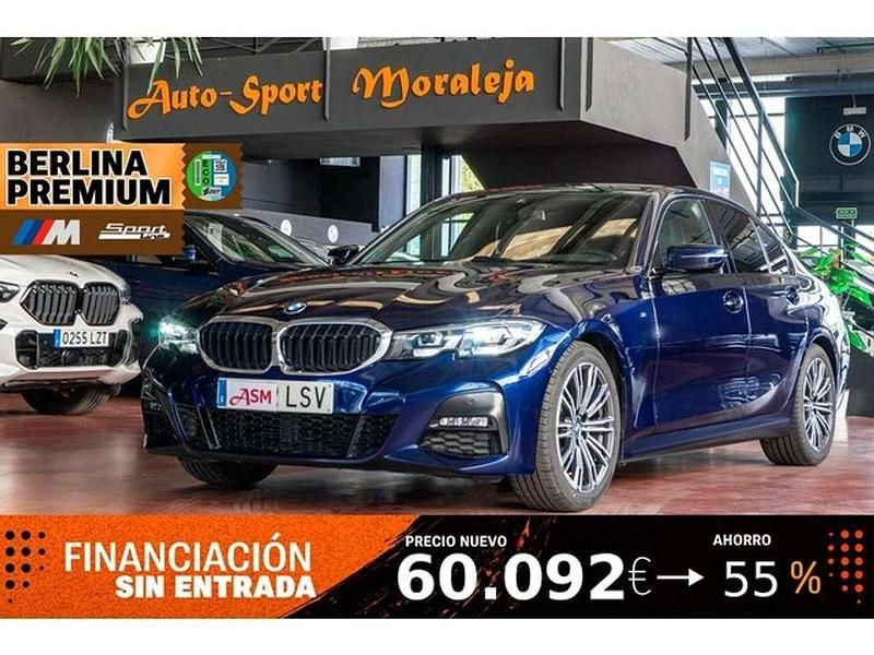 Usado BMW 318 Sport Line 150 CV (110 kW) 2021 Azul Berlina