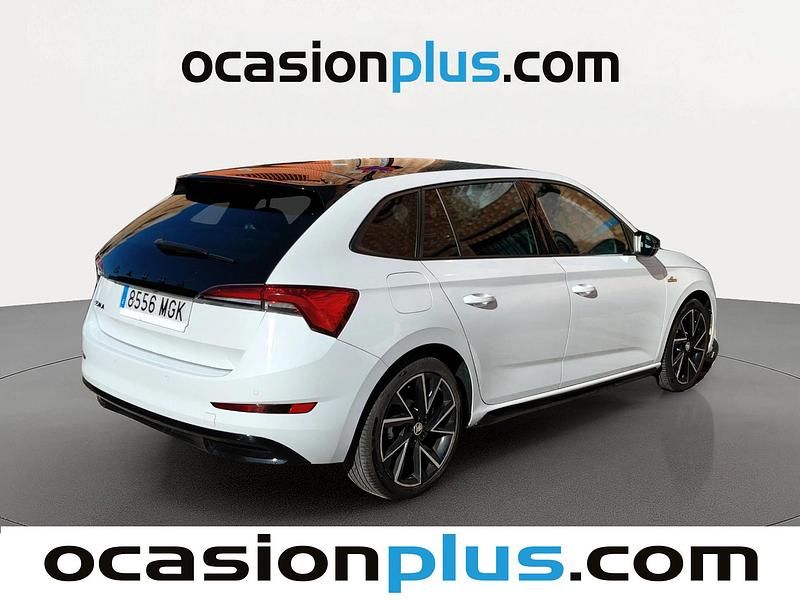 Usado Skoda Scala Monte Carlo 150 CV (110 kW) 2023 Blanco Utilitario