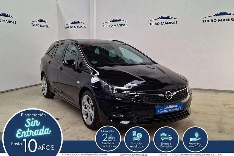 Negro Usado 2021 Opel Astra Ultimate Familiar | 11.990 € (Super precio) - Imagen 1/4