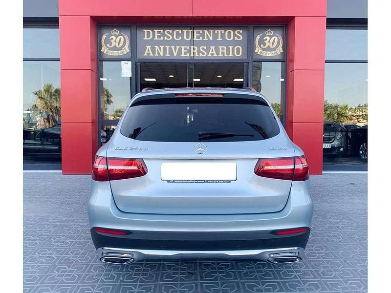 Usado Mercedes GLC250 204 CV (150 kW) 2016 Gris / plata SUV
