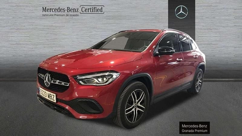 Rojo Usado 2022 Mercedes GLA200 Progressive SUV | 34.900 € (Precio justo) - Imagen 1/4