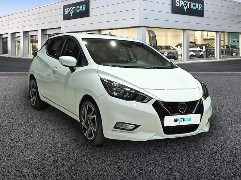 Usado Nissan Micra Acenta 92 CV (67 kW) 2022 Blanco Utilitario