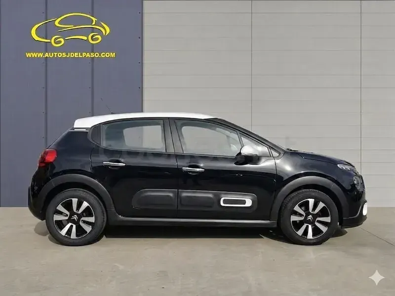 Usado Citroën C3 Feel 83 CV (61 kW) 2022 Negro Utilitario