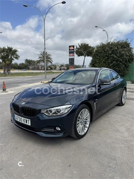 Usado BMW 420 190 CV (139 kW) 2015 Azul Coupe