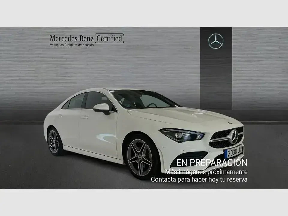 Usado Mercedes CLA180 136 CV (100 kW) 2022 Blanco Berlina