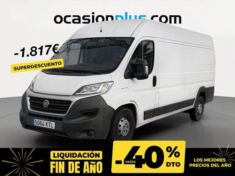 Blanco Usado 2019 Fiat Ducato Van | 19.990 € (Buen precio) - Imagen 1/4